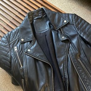 ALLSAINTS Papin Leather Biker Jacket